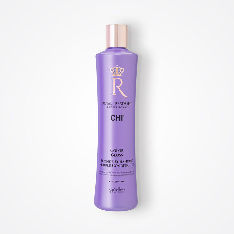 Royal Treatment Color Gloss Blonde Enhancing Purple Conditioner, , large image number null